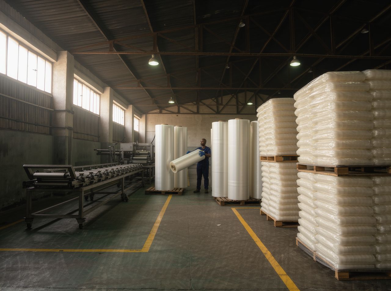 The Yadis Plastics factory floor in Willowvale, Harare