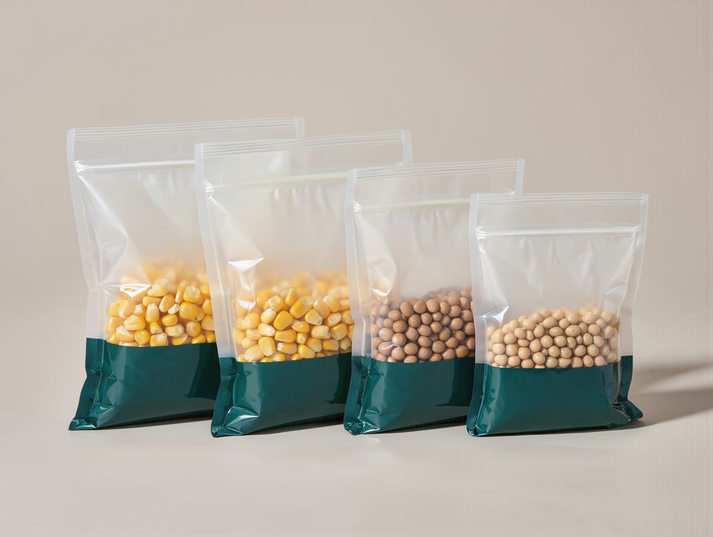 Printed seed packaging bags